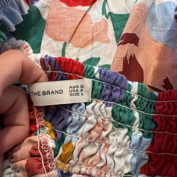 Faithfull The Brand-Multicolored Floral Lilia Top and Ondine Short Set - Picture 6 of 7